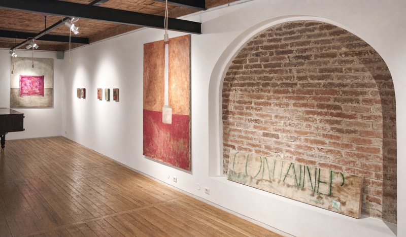 Installation view, Receptacle and Container, Casa Artelor, 2008