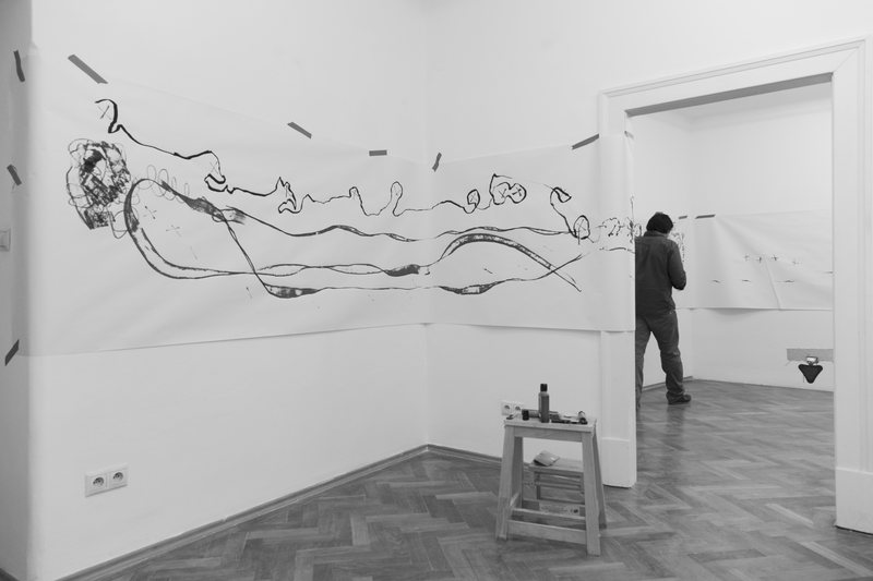 Installation view, The subject. Edges and bounds, AMT Project, 2016