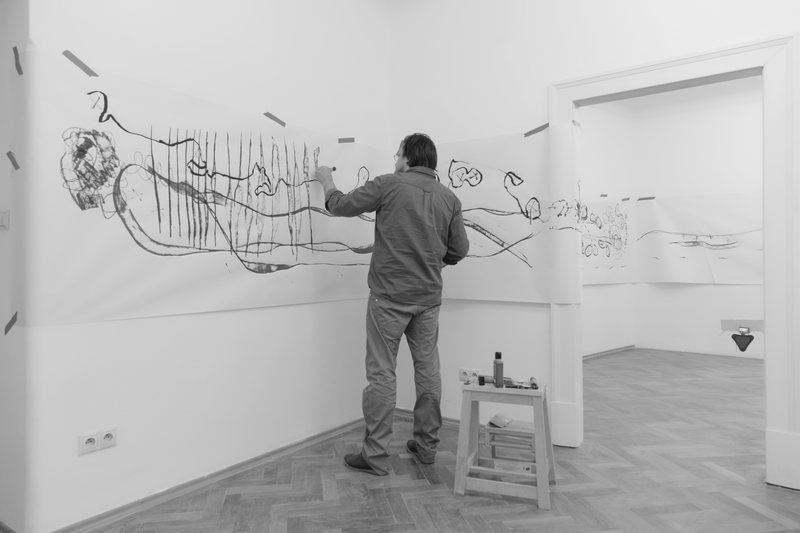 Installation view, The subject. Edges and bounds, AMT Project, 2016