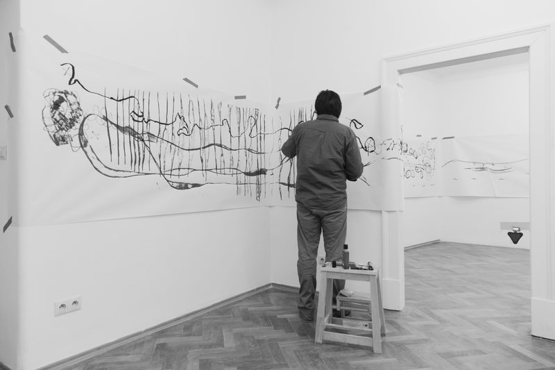 Installation view, The subject. Edges and bounds, AMT Project, 2016
