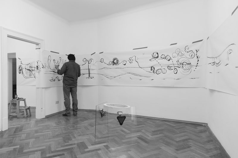 Installation view, The subject. Edges and bounds, AMT Project, 2016