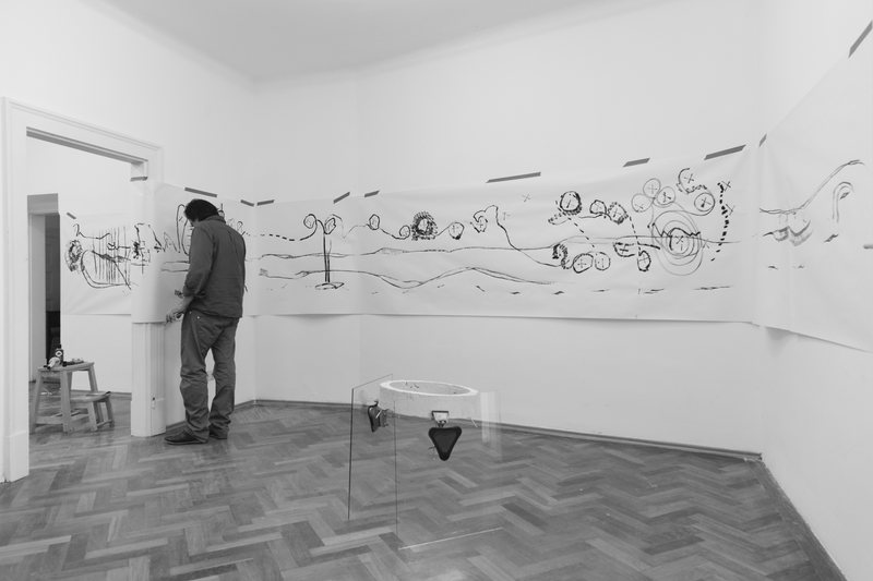 Installation view, The subject. Edges and bounds, AMT Project, 2016