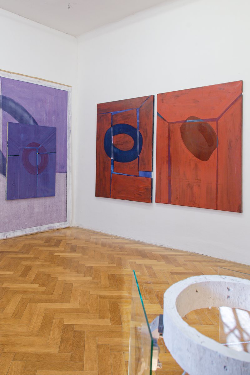 Installation view, The subject. Edges and bounds, AMT Project, 2016