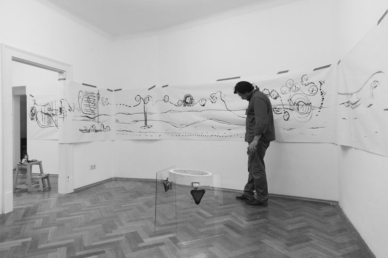 Installation view, The subject. Edges and bounds, AMT Project, 2016
