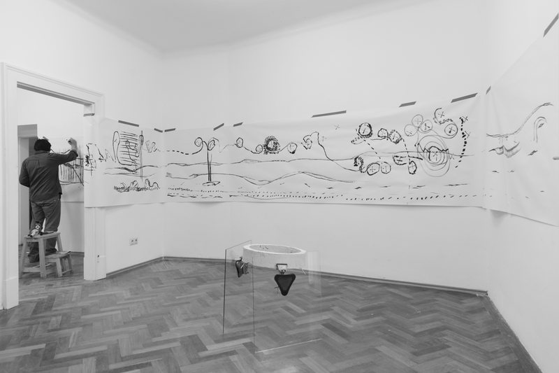 Installation view, The subject. Edges and bounds, AMT Project, 2016