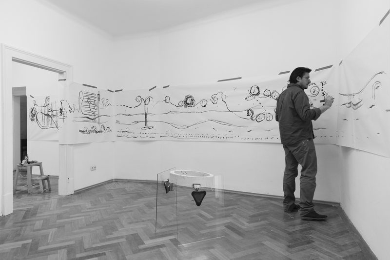 Installation view, The subject. Edges and bounds, AMT Project, 2016
