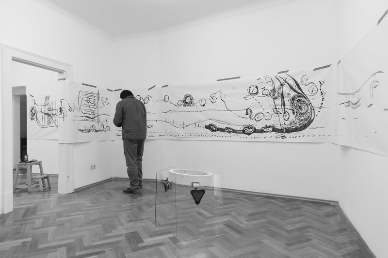 Installation view, The subject. Edges and bounds, AMT Project, 2016