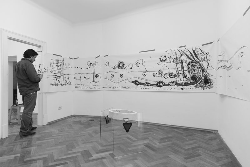 Installation view, The subject. Edges and bounds, AMT Project, 2016