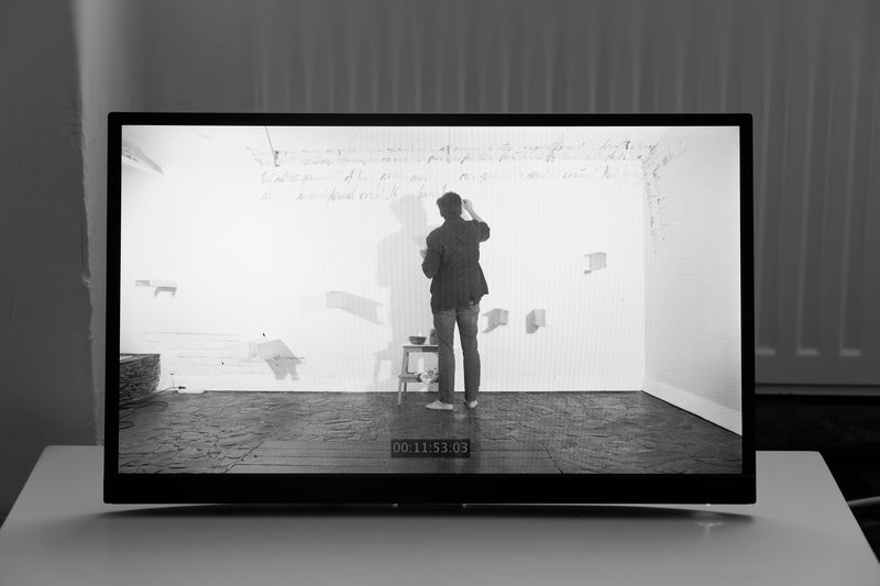 Installation view, Newman, B., Galleria 28, 2022