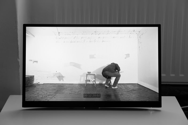 Installation view, Newman, B., Galleria 28, 2022