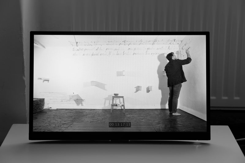 Installation view, Newman, B., Galleria 28, 2022