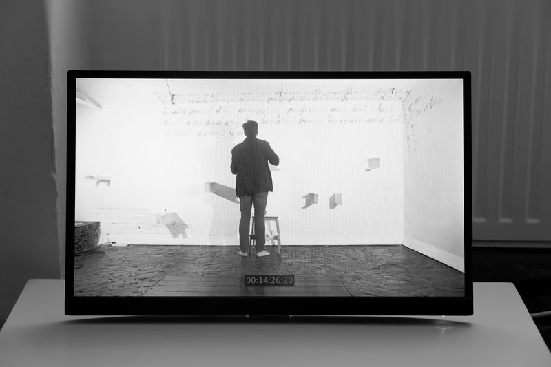 Installation view, Newman, B., Galleria 28, 2022