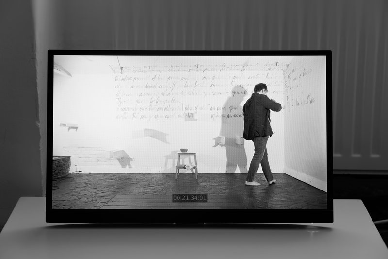 Installation view, Newman, B., Galleria 28, 2022