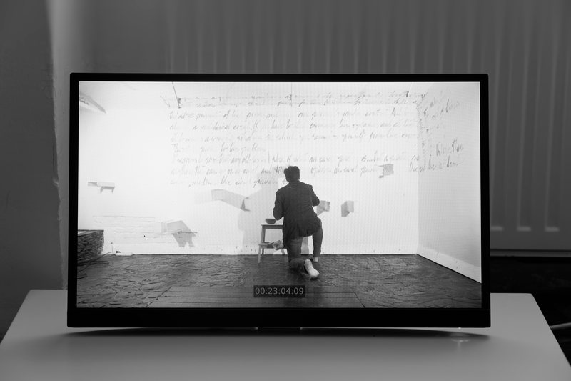 Installation view, Newman, B., Galleria 28, 2022