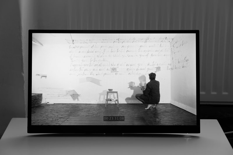 Installation view, Newman, B., Galleria 28, 2022