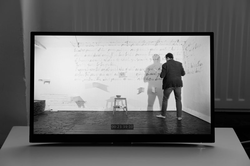 Installation view, Newman, B., Galleria 28, 2022
