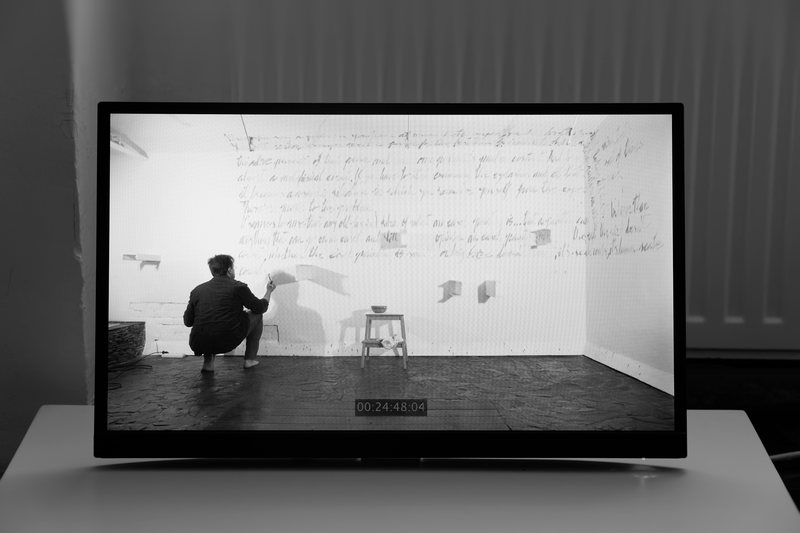 Installation view, Newman, B., Galleria 28, 2022