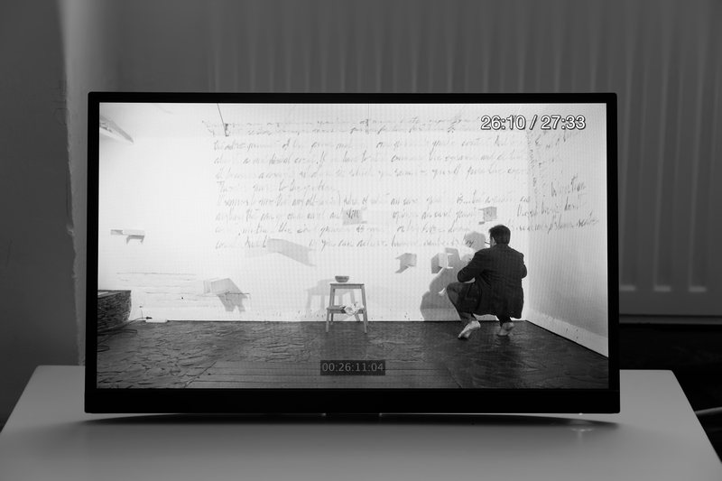 Installation view, Newman, B., Galleria 28, 2022