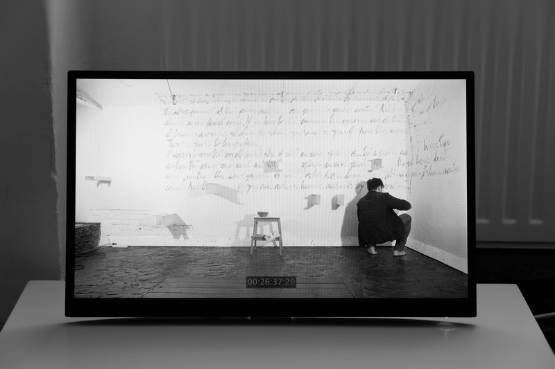 Installation view, Newman, B., Galleria 28, 2022