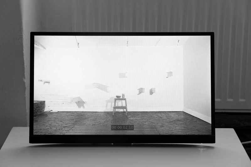 Installation view, Newman, B., Galleria 28, 2022