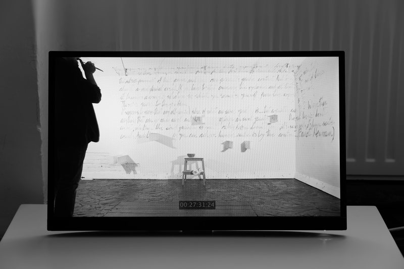 Installation view, Newman, B., Galleria 28, 2022