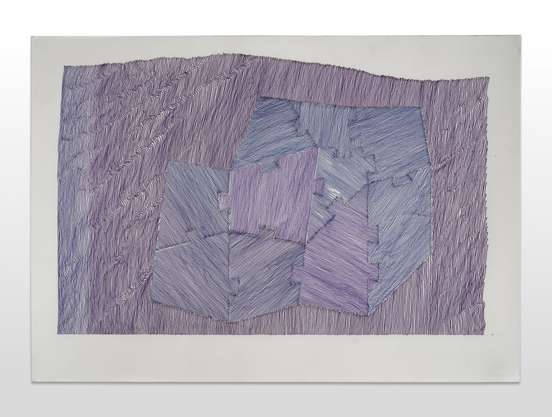 Modules, 2023, ink on paper, 42 × 59 cm