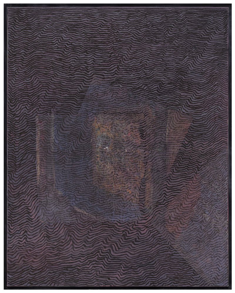 Easel Painting—Gray No1, 2025, oil on canvas, 150 × 120 cm