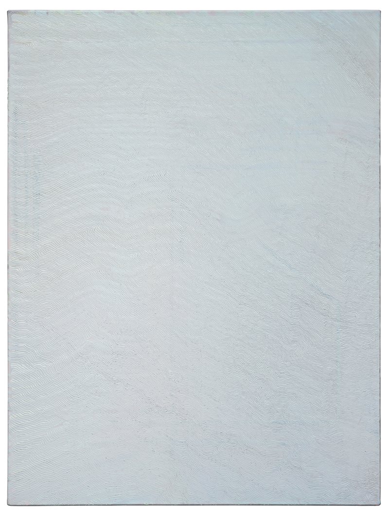 Easel Painting—White No4, 2023, oil on canvas, 137 × 103 cm