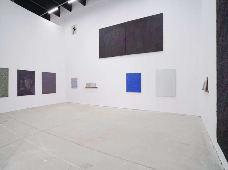Sorin Neamțu - Contemporary Abstract Art — installation view, Headnotes, Suprainfinit Gallery, 2025