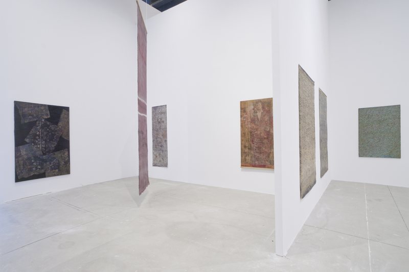 Sorin Neamțu - Contemporary Abstract Art — installation view, Headnotes, Suprainfinit Gallery, 2025