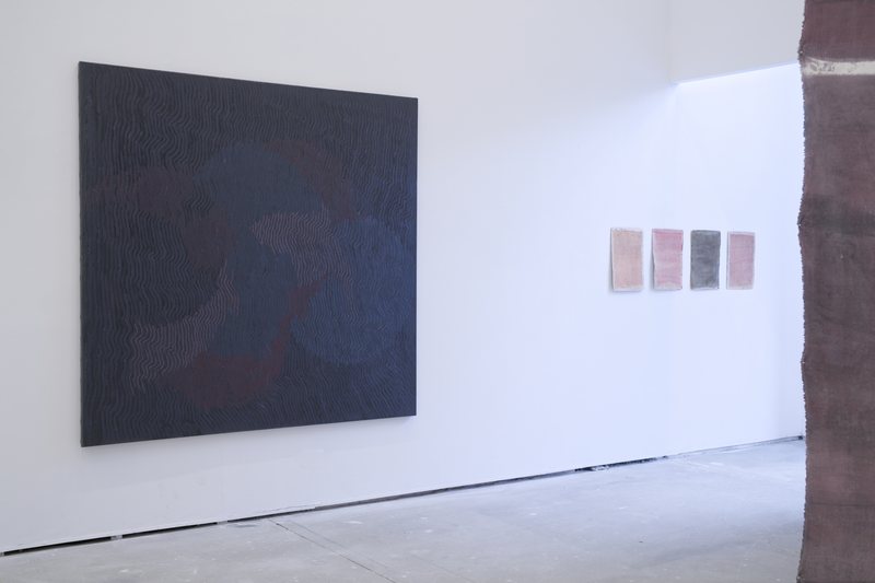 Sorin Neamțu - Contemporary Abstract Art — installation view, Headnotes, Suprainfinit Gallery, 2025