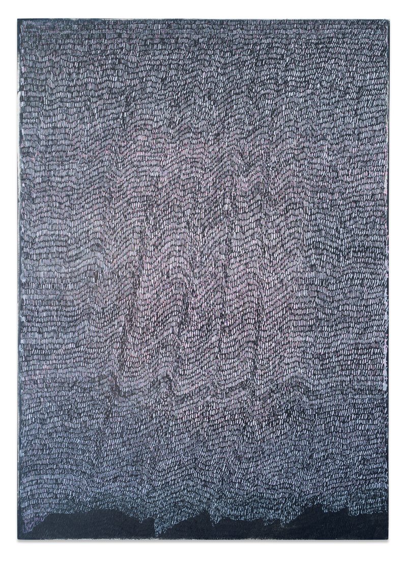 Score No2406, 2024, ink on mdf, 42 × 30 cm