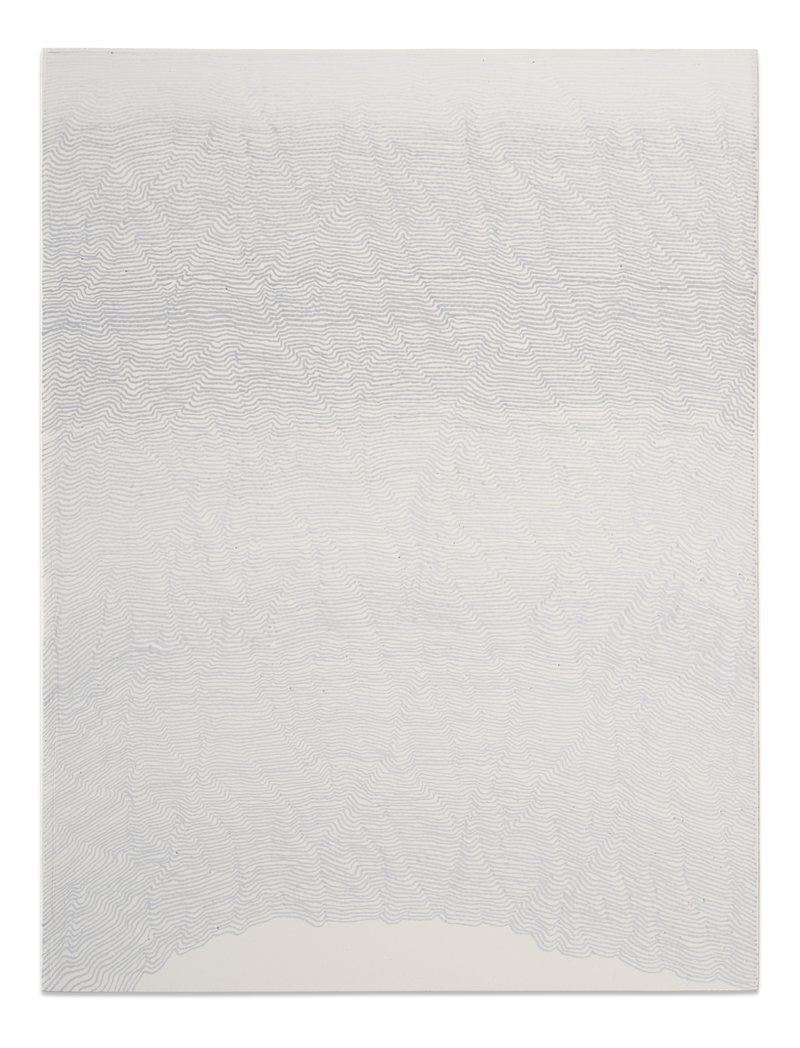 Score No2515, 2025, ink on mdf, 25 × 19 cm
