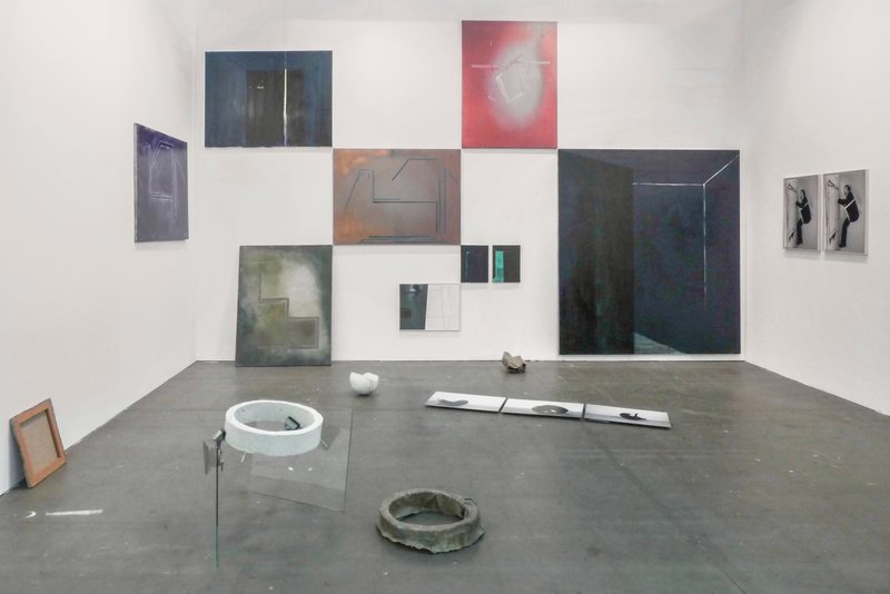 Installation view, Solo presentation, Artissima Torino – : B A R I L Gallery booth, 2015