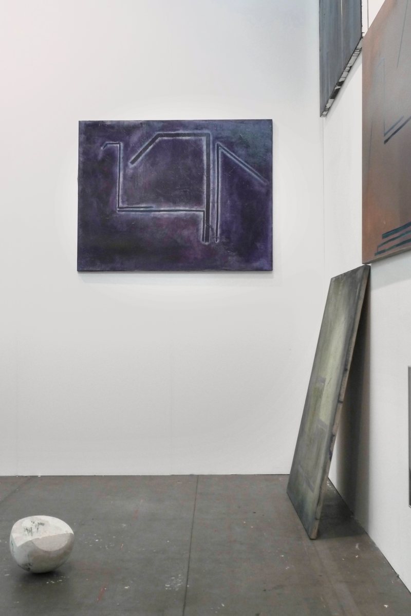 Installation view, Solo presentation, Artissima Torino – : B A R I L Gallery booth, 2015