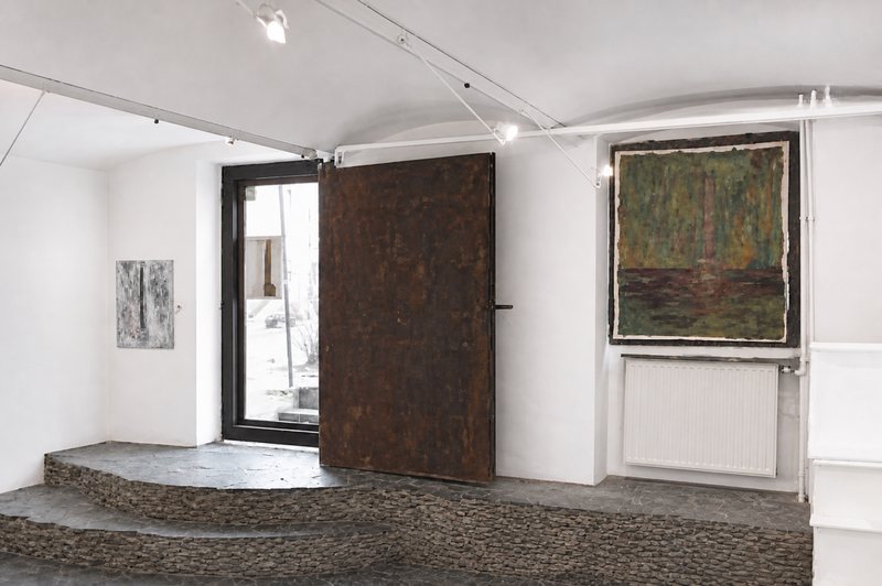 Installation view, Chairpillar, Galleria 28 & Anastasia Foundation Gallery, 2006