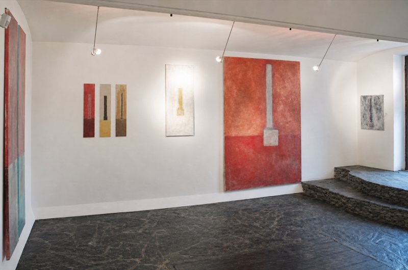 Installation view, Chairpillar, Galleria 28 & Anastasia Foundation Gallery, 2006