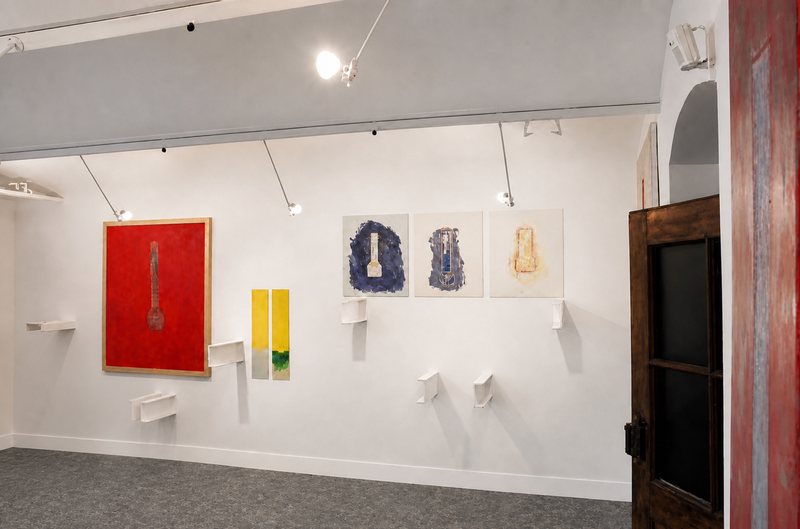 Installation view, Chairpillar, Galleria 28 & Anastasia Foundation Gallery, 2006