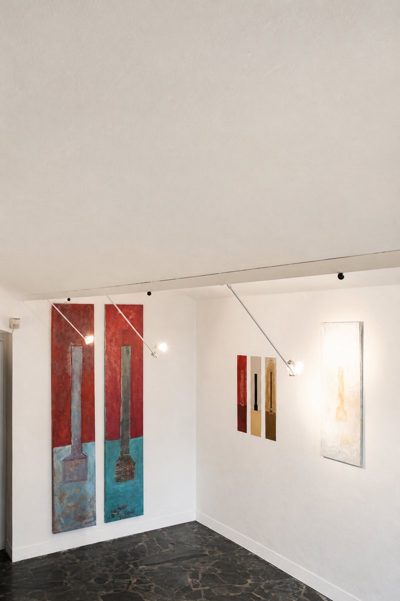 Installation view, Chairpillar, Galleria 28 & Anastasia Foundation Gallery, 2006