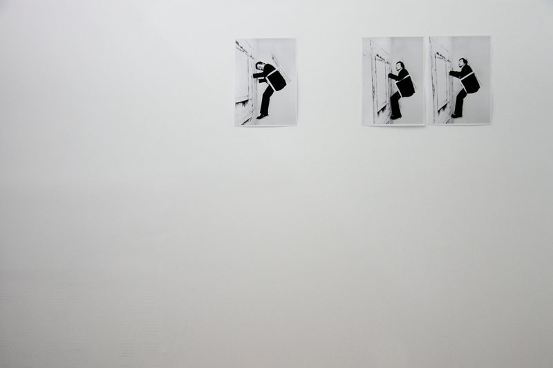 Installation view, |’retəʊpɪt |, B A R I L Gallery, 2012