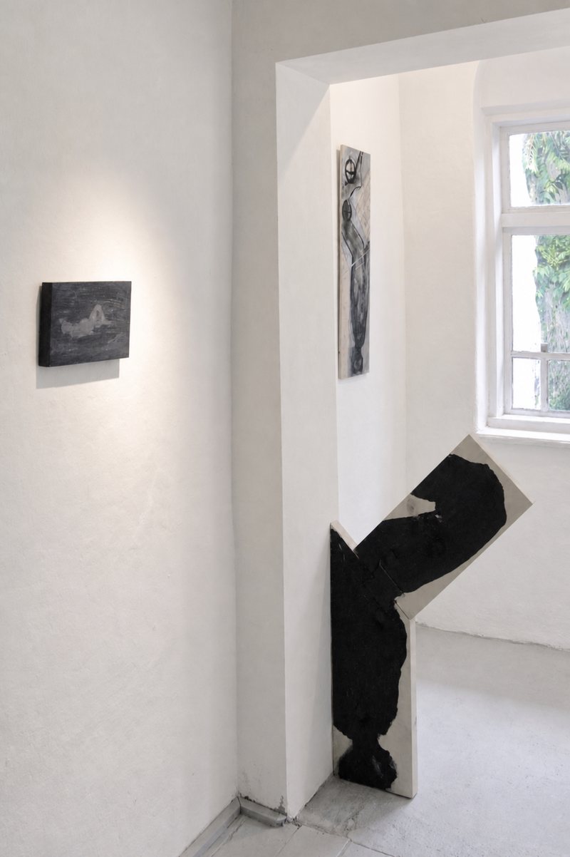 Installation view, The Great Blot, Recycle Nest Gallery, 2010