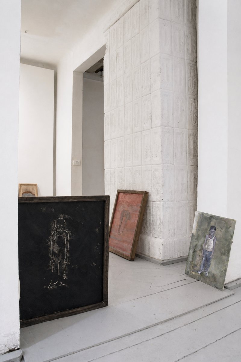 Fragmentary Works on Display. — installation view, The Great Blot, Recycle Nest Gallery, 2010