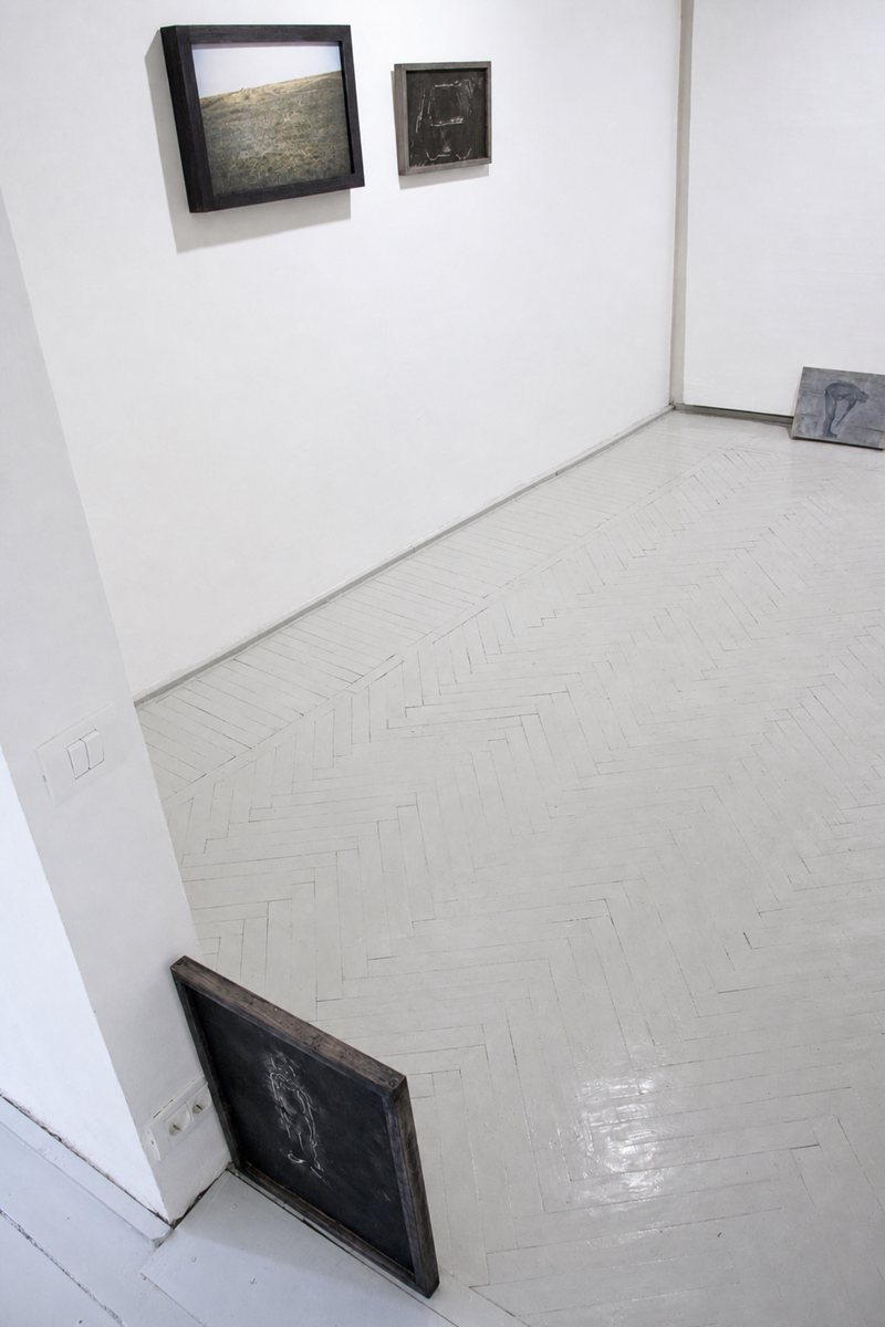 Fragmentary Works on Display — installation view, The Great Blot, Recycle Nest Gallery, 2010