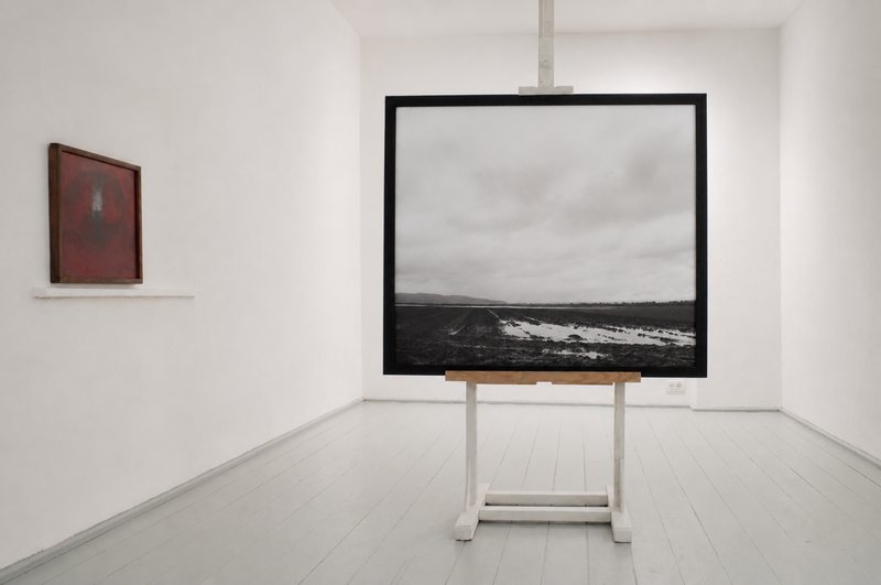 Installation view, The Great Blot, Recycle Nest Gallery, 2010