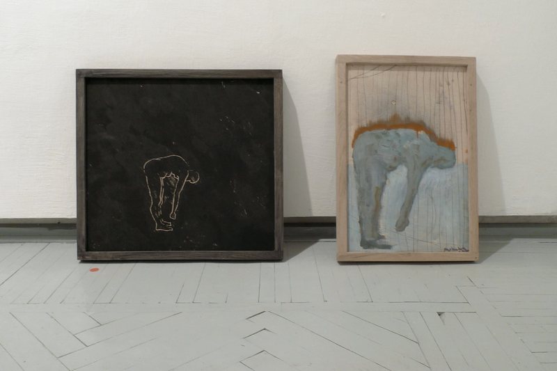 Installation view, The Great Blot, Recycle Nest Gallery, 2010